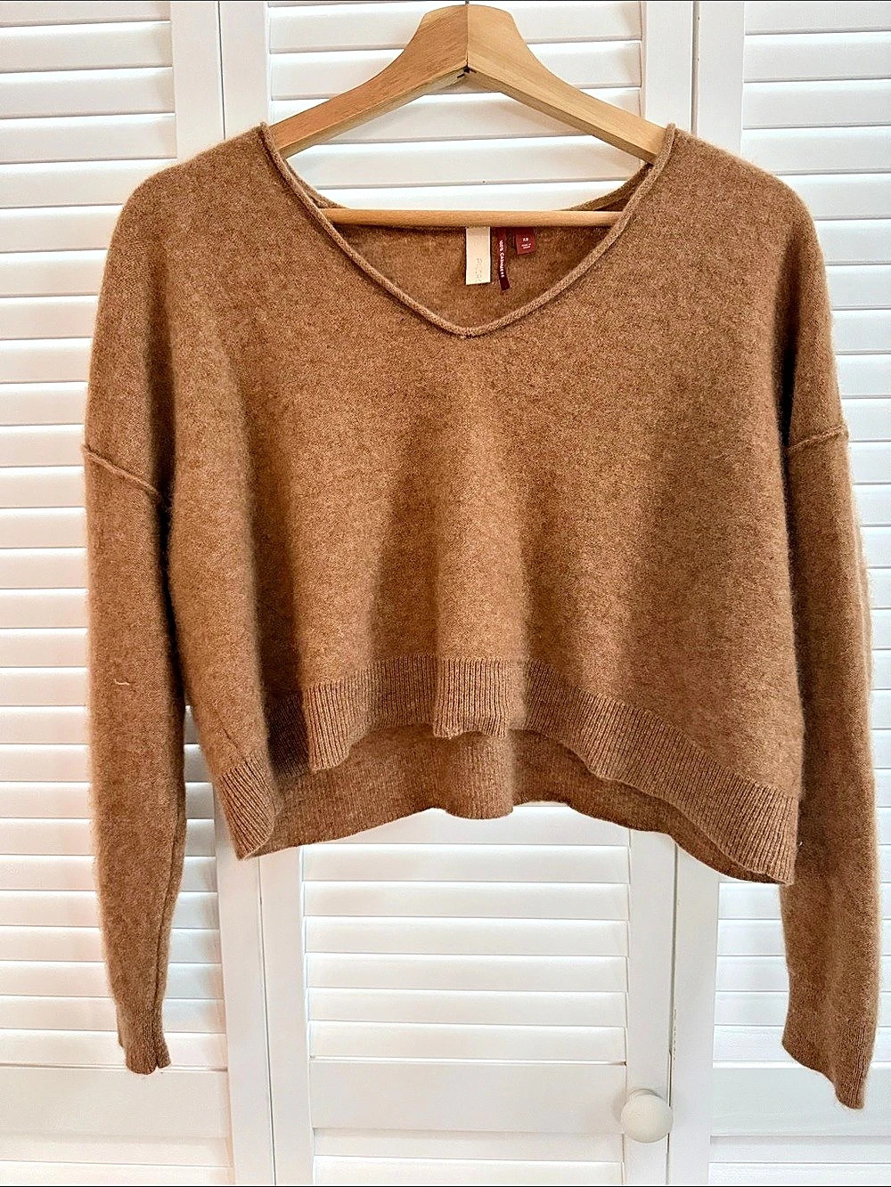 Pilcro Cashmere Cropped Sweater Size XS